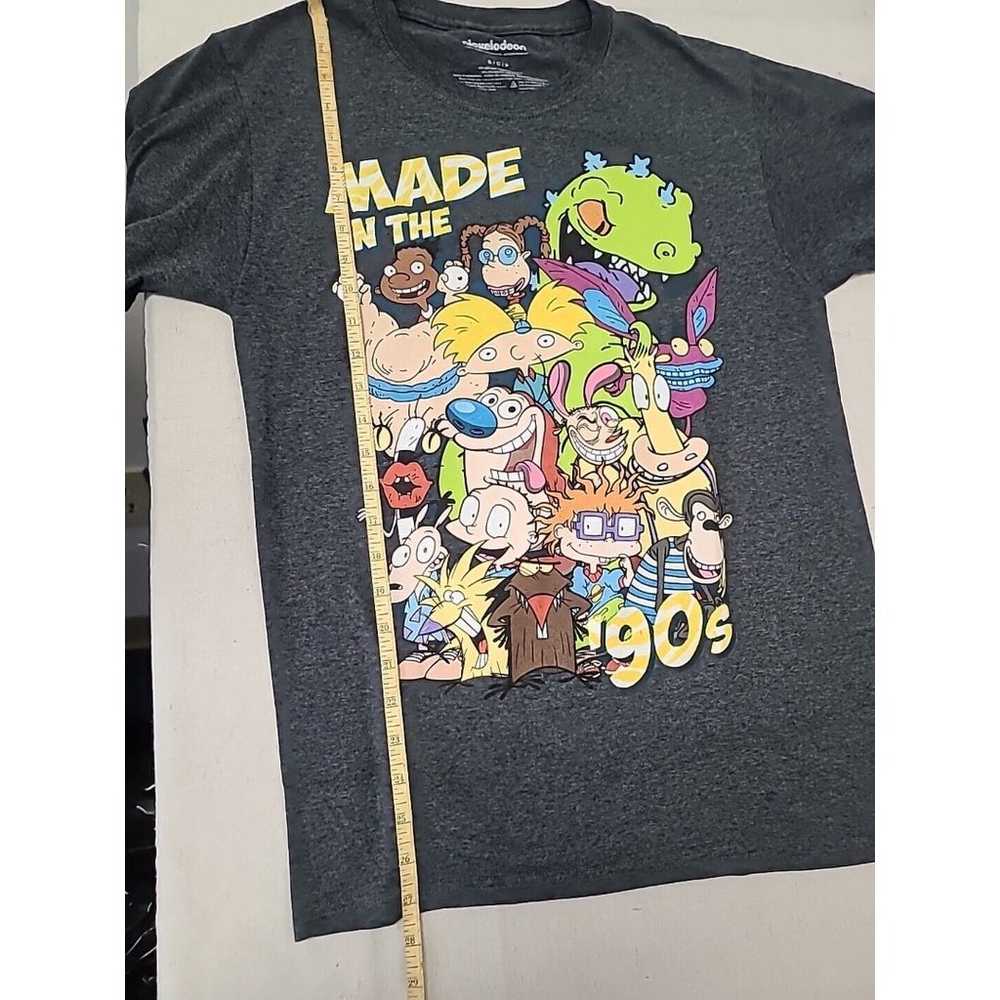 Lot Of 2 Nickelodeon Men’s Graphic T Shirt Sz Sma… - image 6