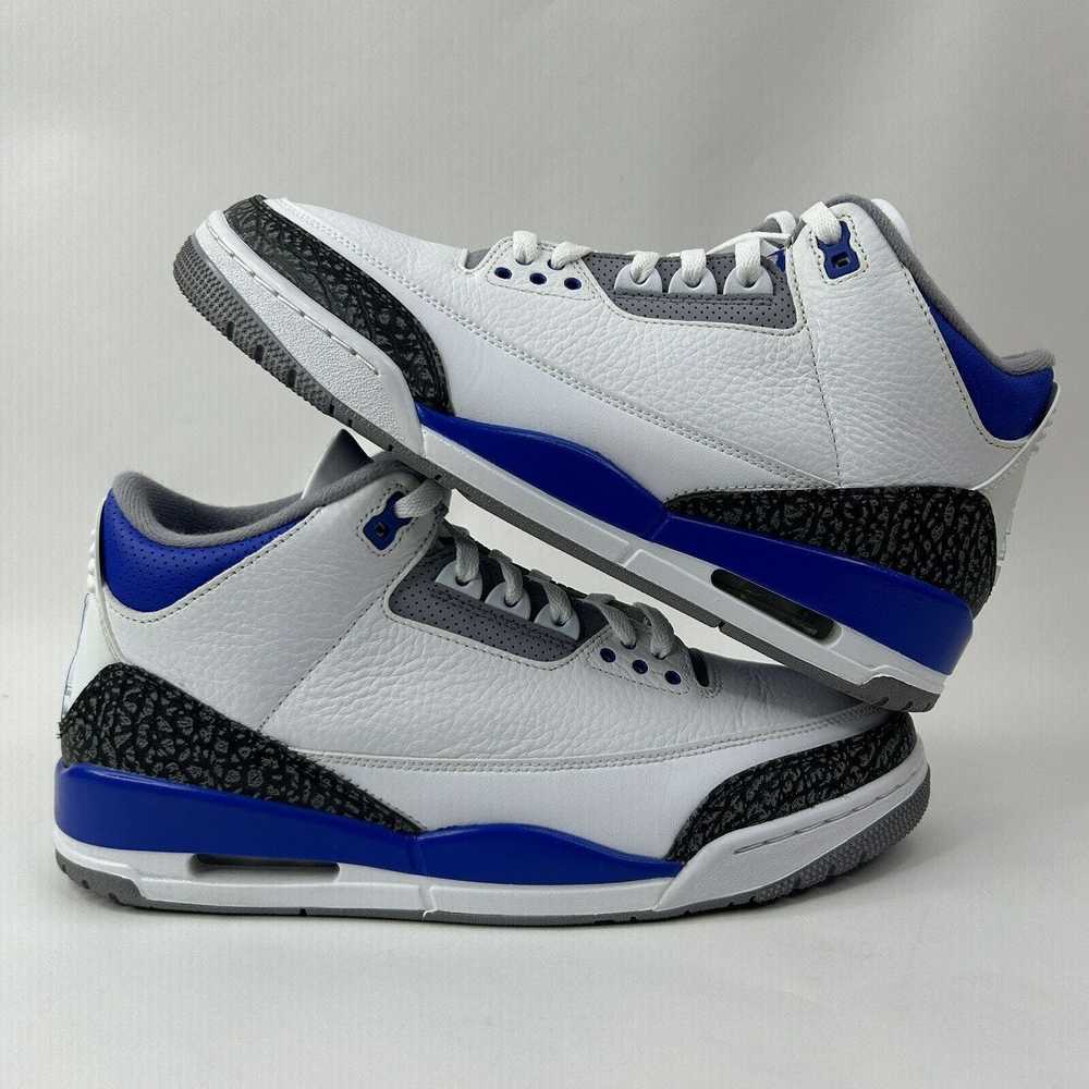 Nike Nike Air Jordan 3 Retro "Racer Blue/White" 2… - image 1