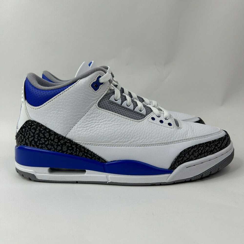 Nike Nike Air Jordan 3 Retro "Racer Blue/White" 2… - image 4