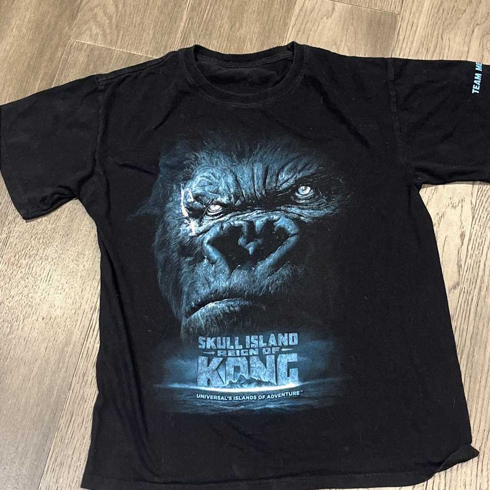 King Kong Shirt Mens Skull Island Team Member Uni… - image 1