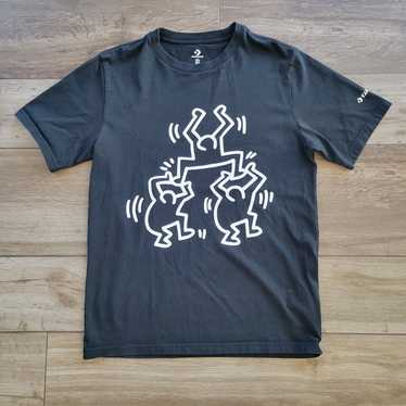Converse Keith Haring Art Graphic T-shirt Men Adu… - image 1