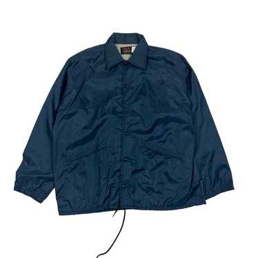 Dunbrooke Vintage 80s Collared windbreaker jacket… - image 1