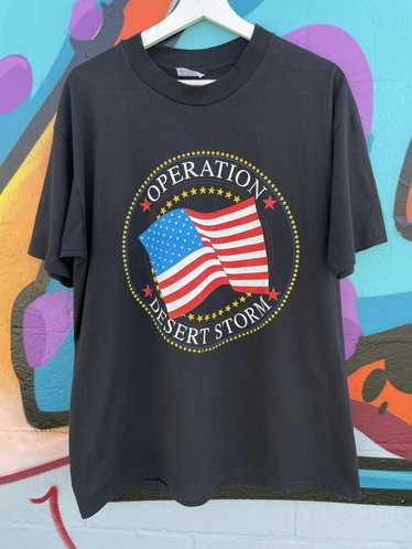 Vintage 90s Operation Desert Storm Support T-Shirt