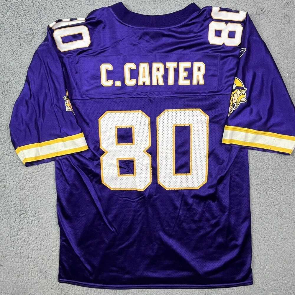 Reebok Minnesota Vikings Cris Carter NFL Football… - image 1