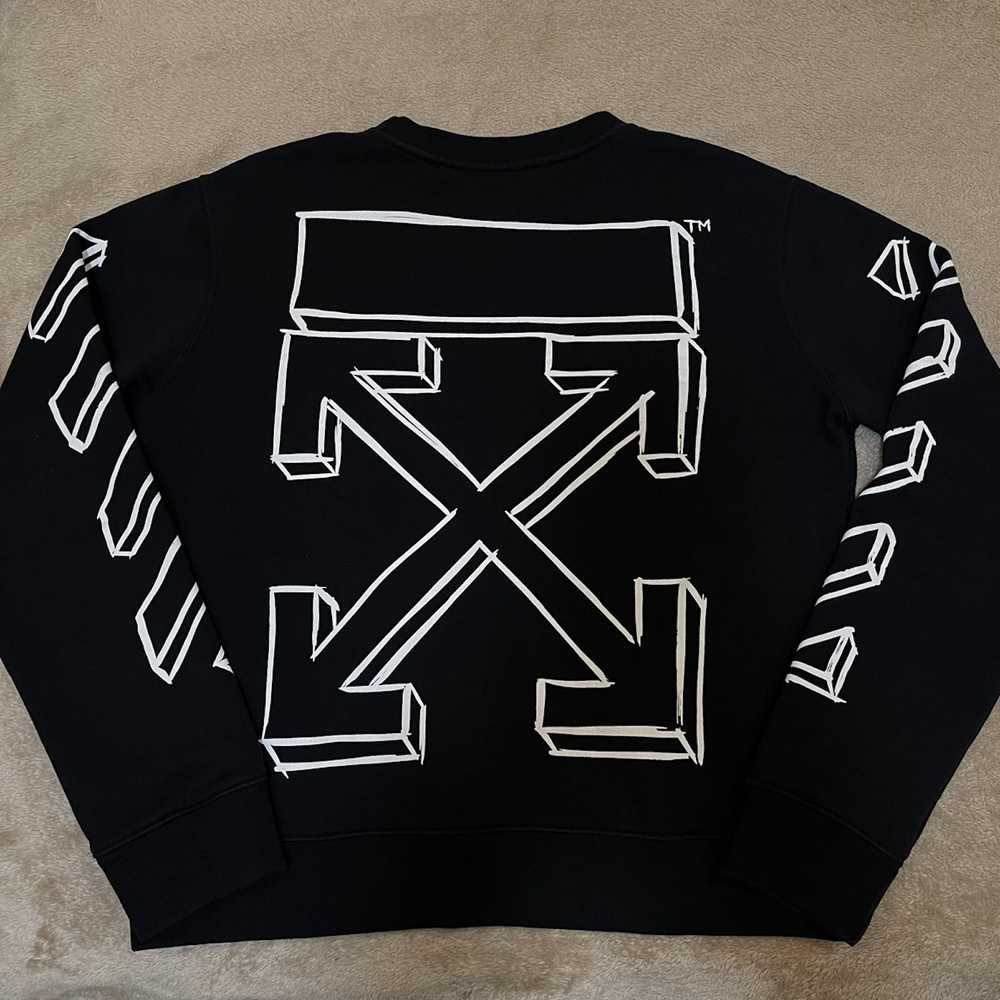 Off-White Off-White Sweatshirt 3D Diagonal Marker… - image 1