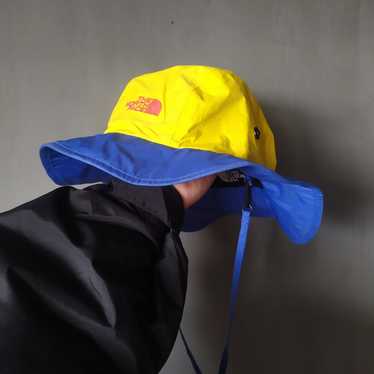 Vintage the North Face Multicolor Bucket Hat, Nice Design, Outdoor Life  Style 