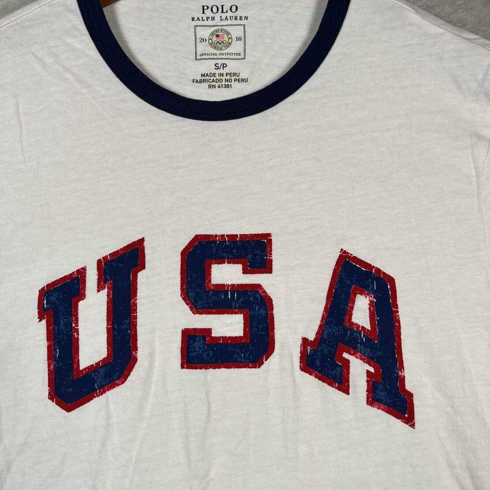Polo Ralph Lauren Offical USA Olympics T-Shirt Me… - image 3
