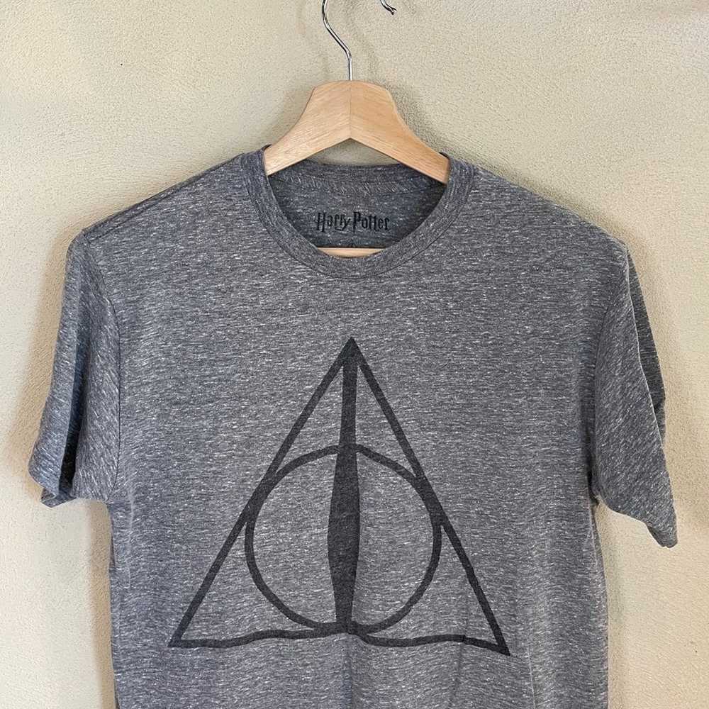 Harry Potter Deathly Hallows Graphic Gray Super S… - image 2