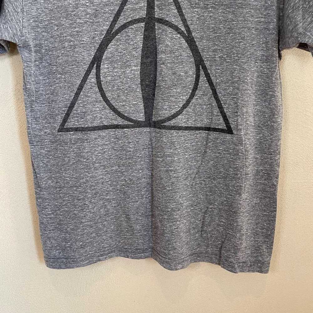 Harry Potter Deathly Hallows Graphic Gray Super S… - image 4
