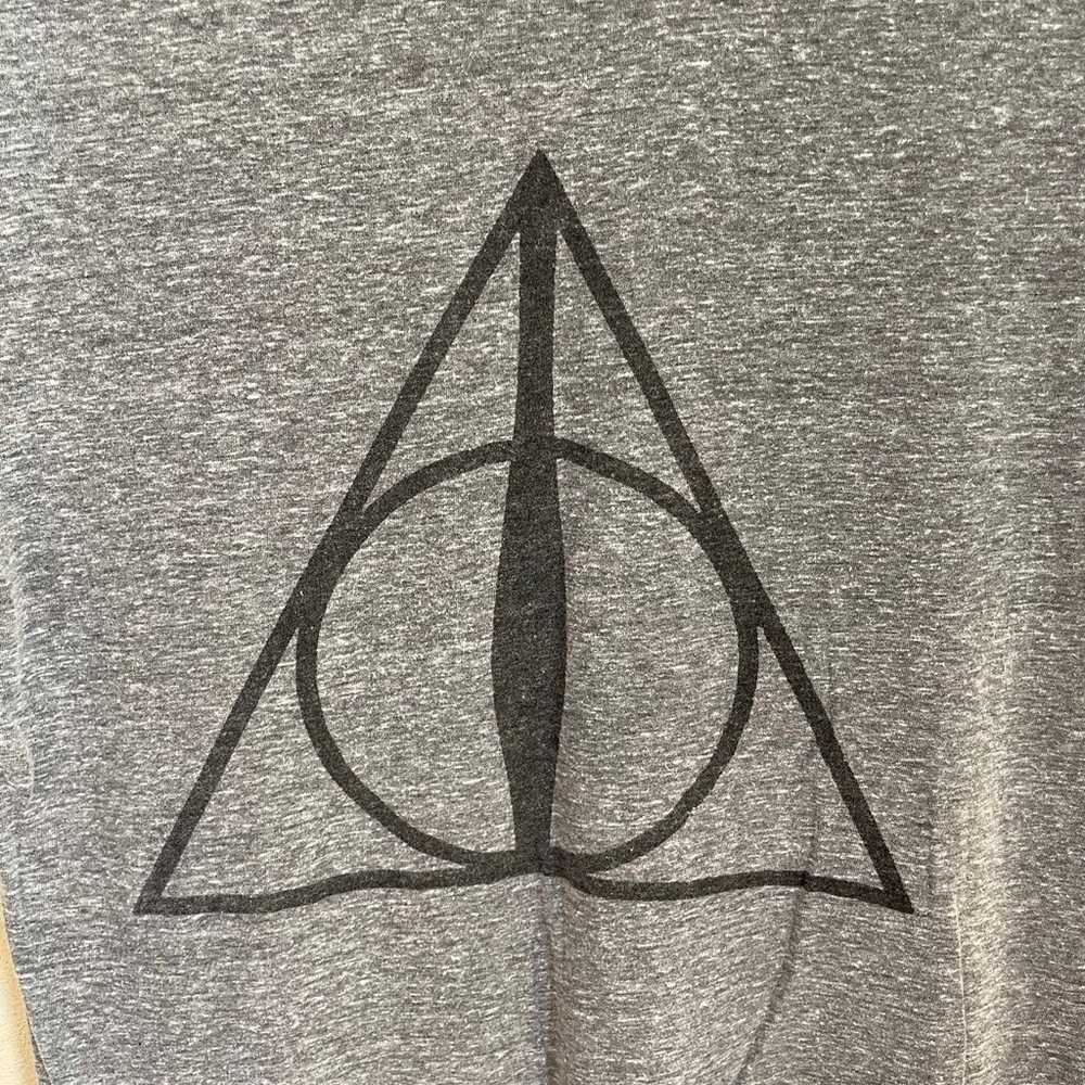Harry Potter Deathly Hallows Graphic Gray Super S… - image 5