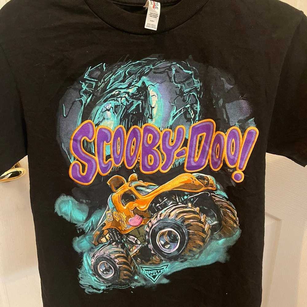 2018 Monster Jam Scooby Doo T-Shirt Adult Small - image 1