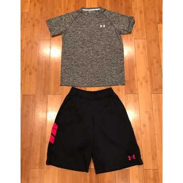 Under Armour t shirt and shorts - image 1