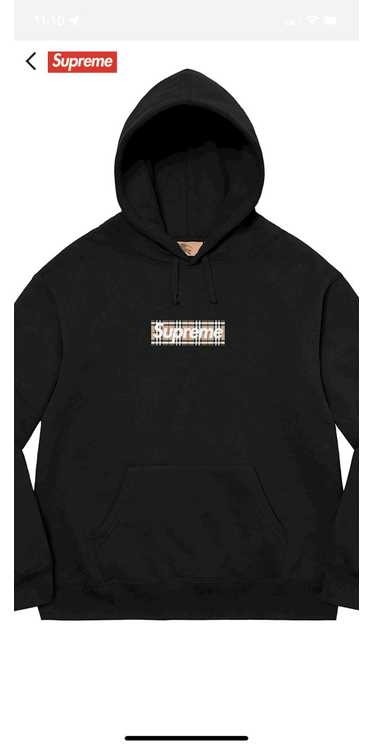 Burberry × Supreme Supreme x Burberry hoodie/Sweat