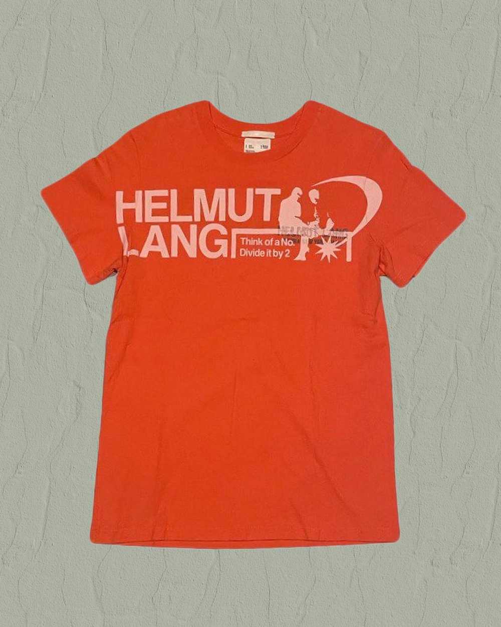 Helmut Lang Think of a No. Divide it by 2 Tee - image 1