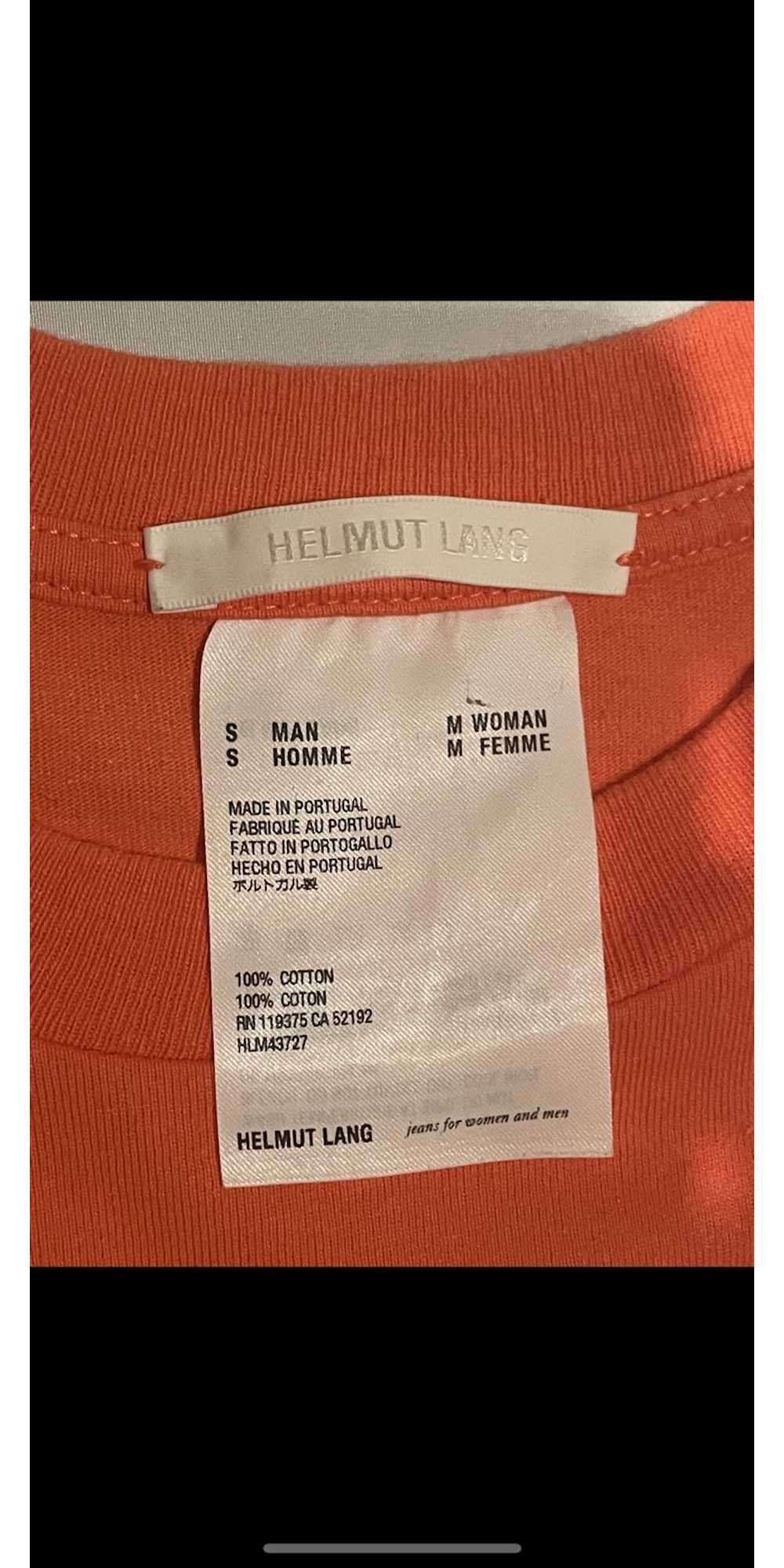 Helmut Lang Think of a No. Divide it by 2 Tee - image 5