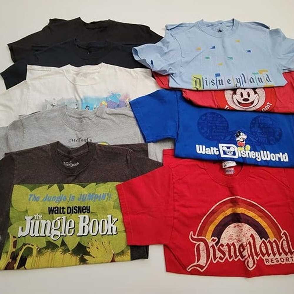 Lot of 9 Disney Shirts Size Small Disneyland Toad… - image 1