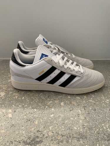 Adidas busenitz vulc sesame clearance grey & white shoes