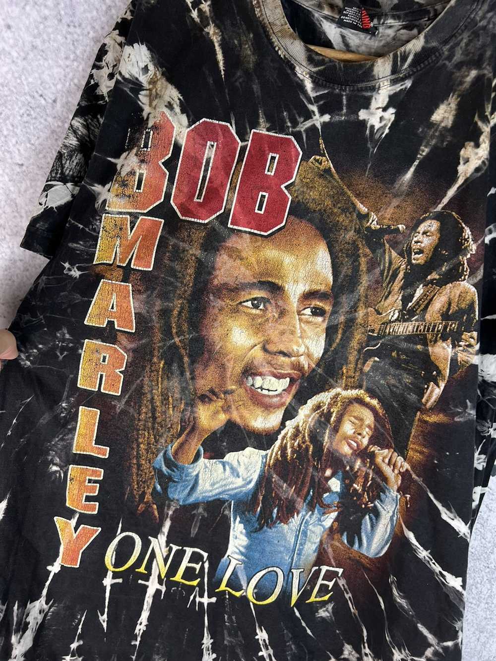 Band Tees × Bob Marley × Vintage Vintage Y2K Bob … - image 3