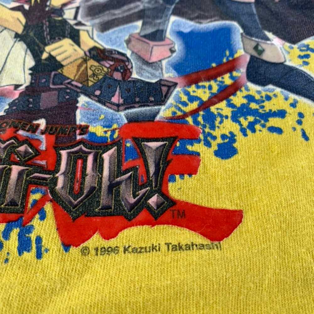 Vtg 1996 Kazuki Takahashi Yu-Gi-Oh! T-shirt Size S - image 3