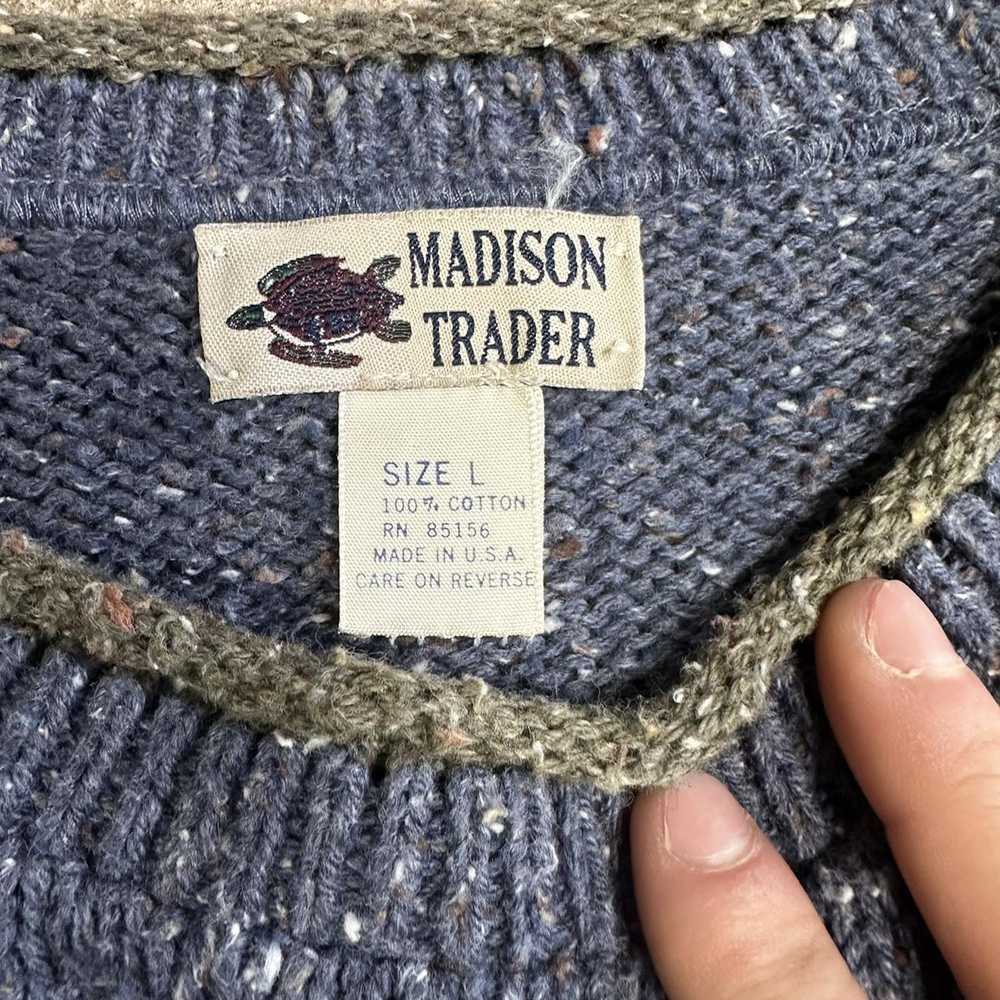 Madison VINTAGE MADISON TRADER SWEATER - image 3