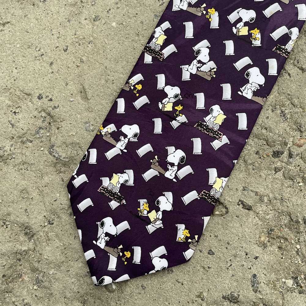 Peanuts × Streetwear × Vintage Vintage Snoopy Tie… - image 3