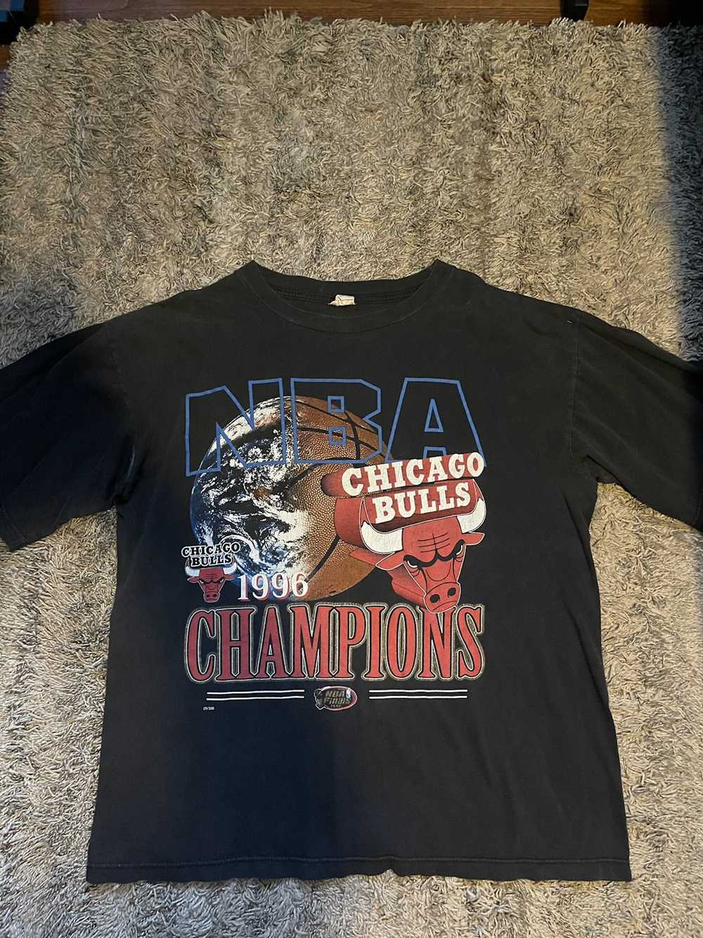 Chicago Bulls × Vintage Vintage 1996 Chicago Bull… - image 1