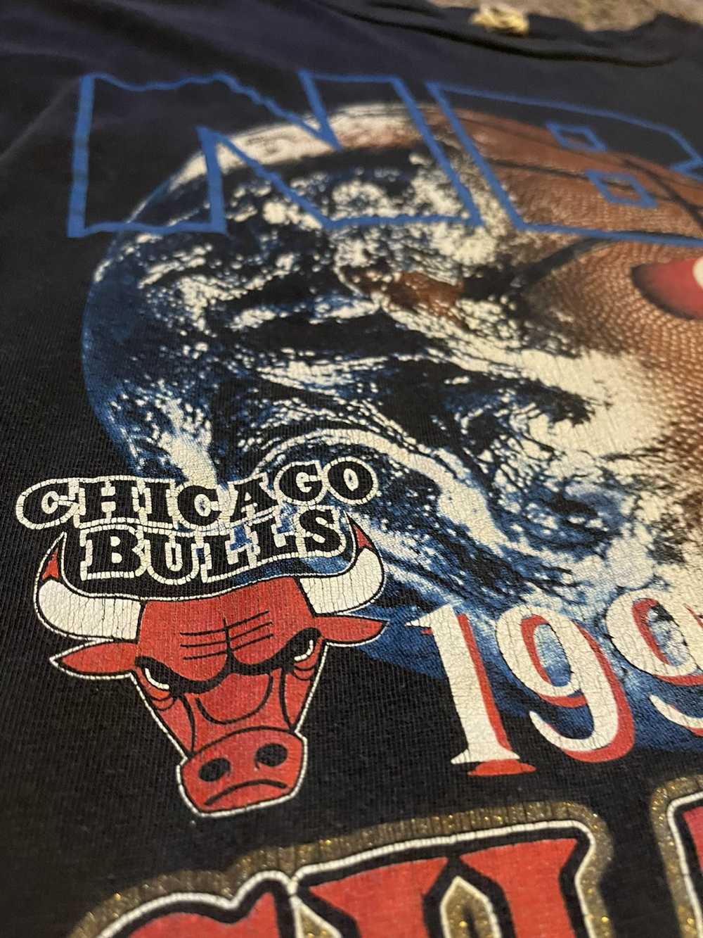 Chicago Bulls × Vintage Vintage 1996 Chicago Bull… - image 4
