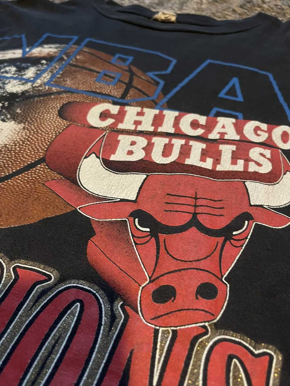Chicago Bulls × Vintage Vintage 1996 Chicago Bull… - image 5