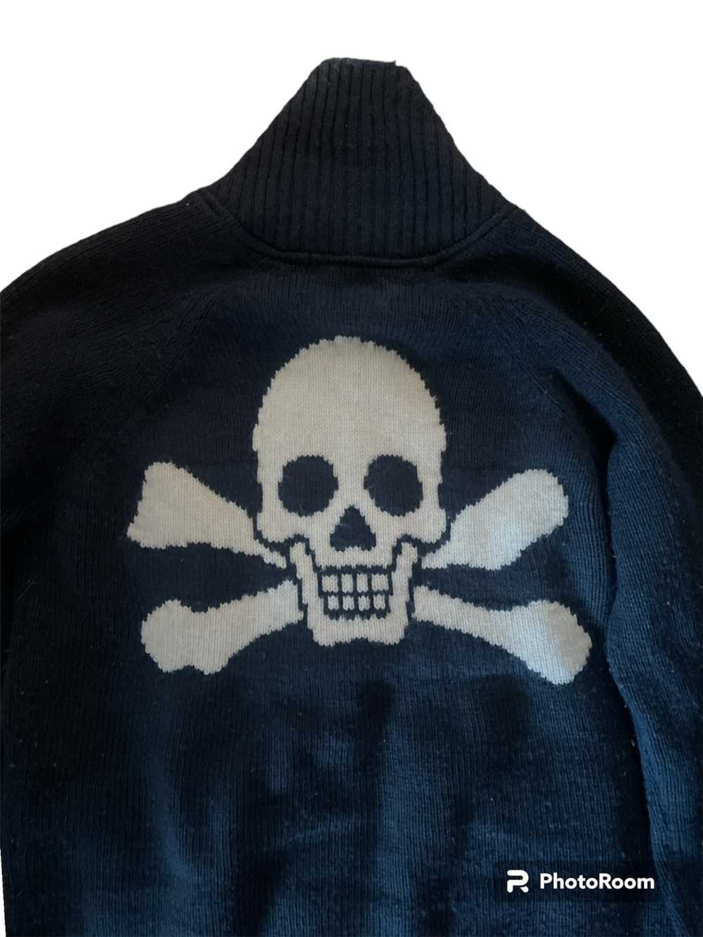 Hysteric Glamour × Japanese Brand skull knit zip - image 6