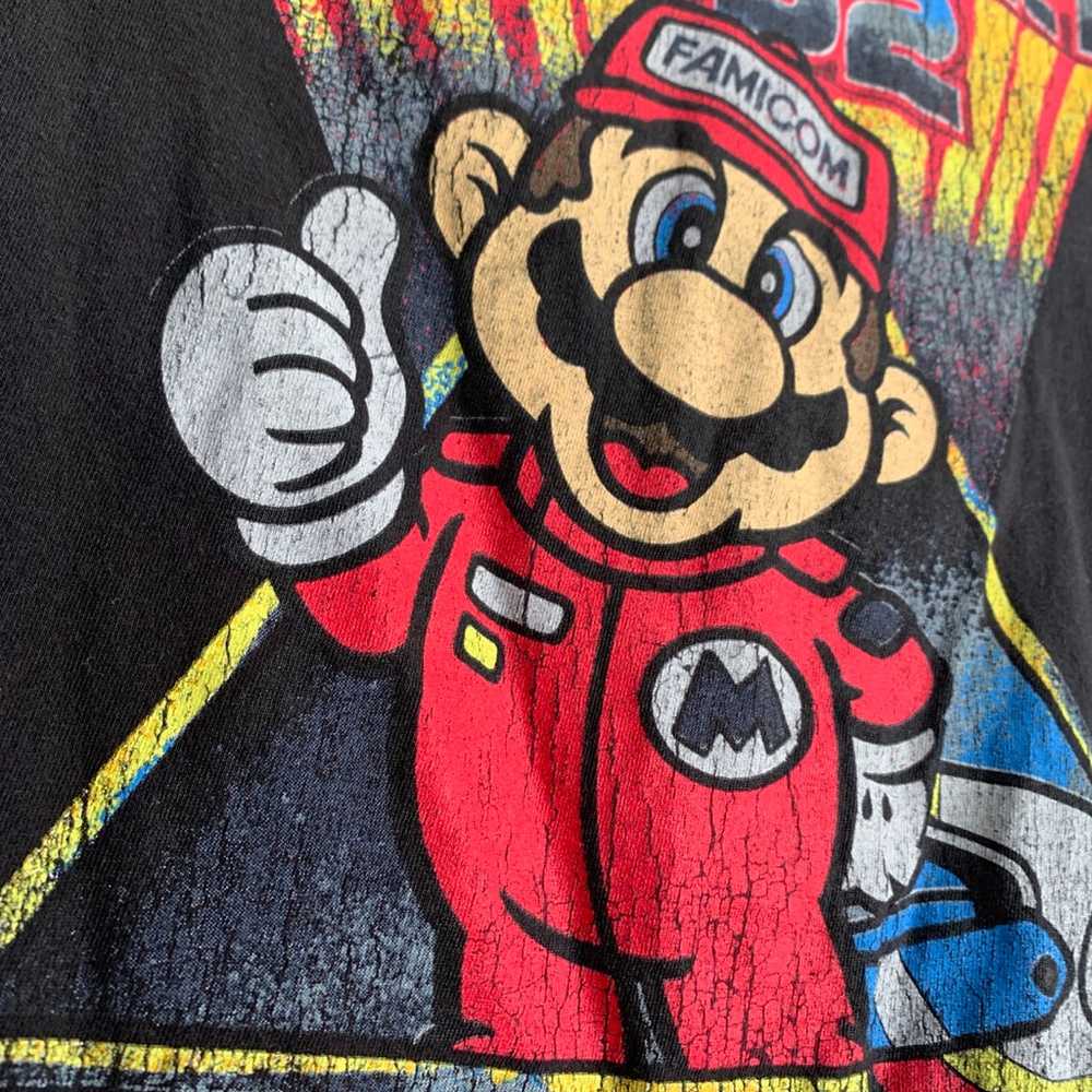 Super Mario Bros Mario Kart 1992 Men’s Black T-Sh… - image 3
