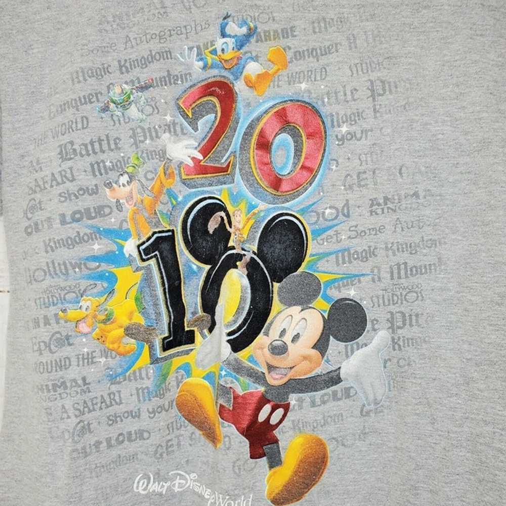 Walt Disney World Mickey Mouse Cotton Short Sleev… - image 3