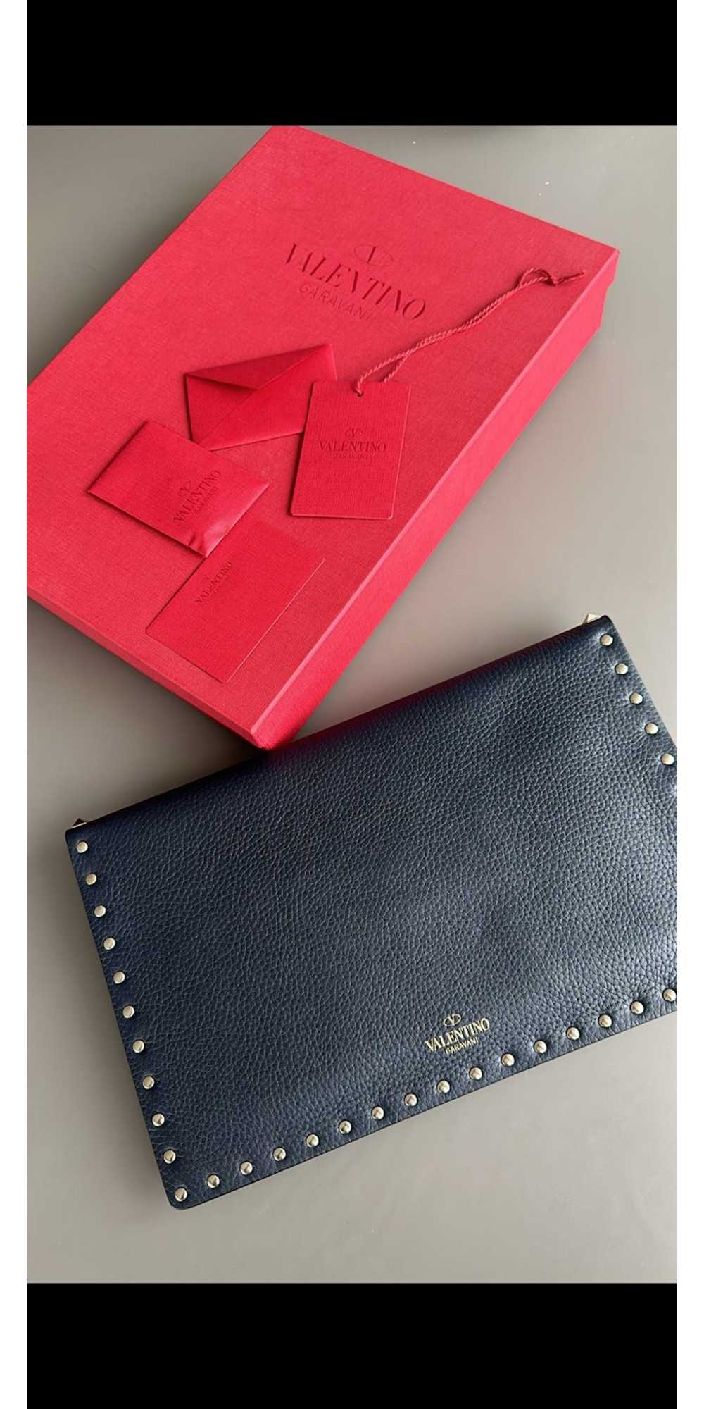 Valentino Valentino Stud Envelope Clutch - image 3