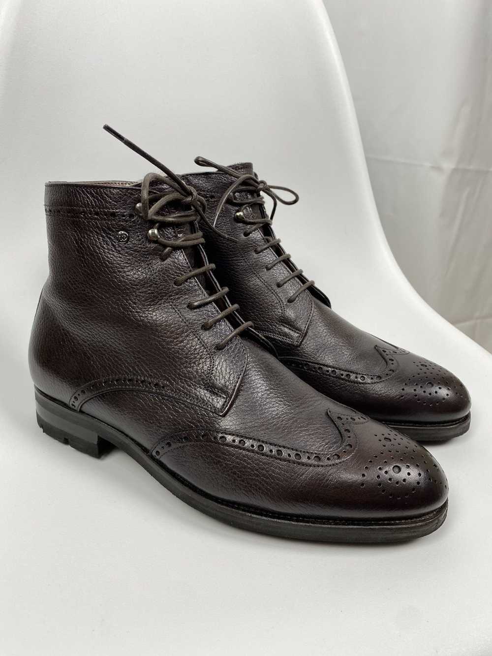 Mario Bruni Mario Bruni Brown Leather Brogues Nat… - image 1