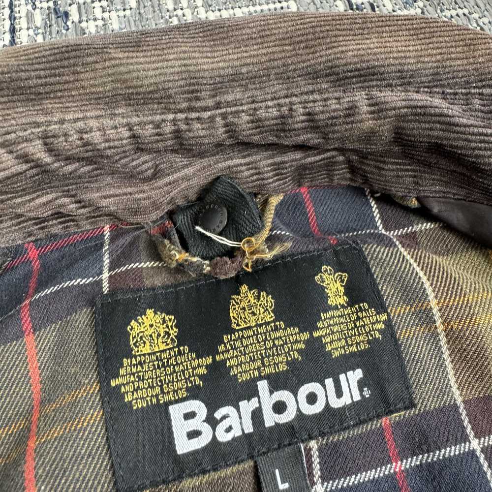 Barbour × Vintage BARBOUR BRISTOL WAX BROWN JACKE… - image 12