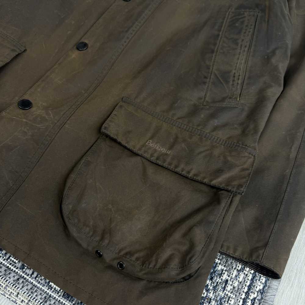 Barbour × Vintage BARBOUR BRISTOL WAX BROWN JACKE… - image 5