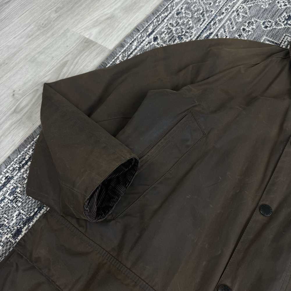 Barbour × Vintage BARBOUR BRISTOL WAX BROWN JACKE… - image 6