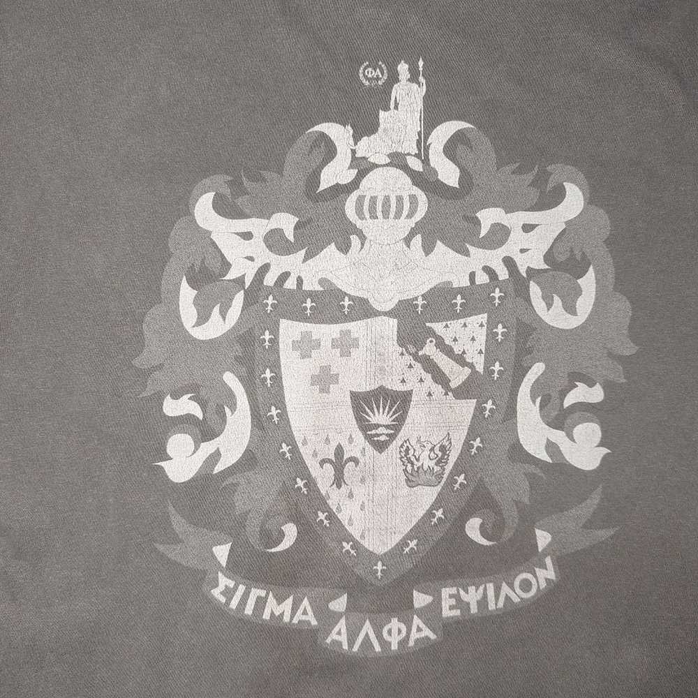 VINTAGE ΣΑΕ fraternity Long sleeve shirt Sigma Al… - image 4