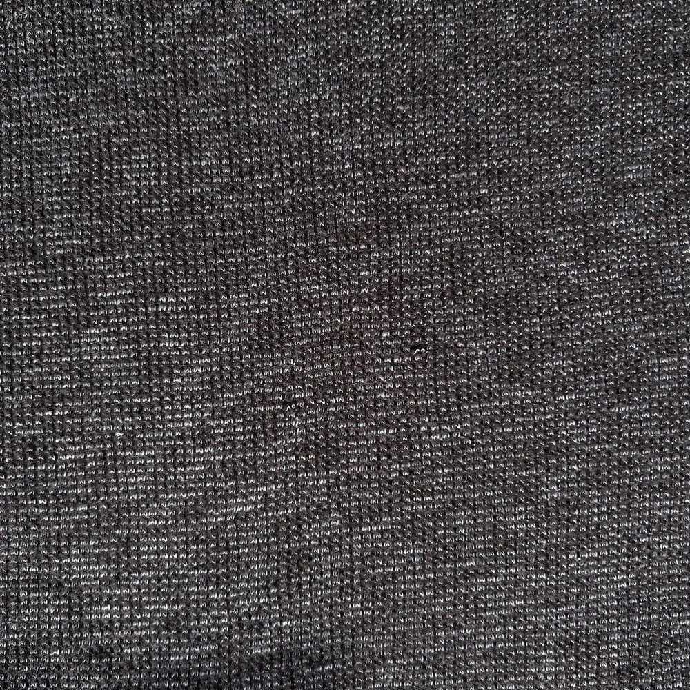 Black Grey Heather Thermal Long Sleeve Shirt - image 4