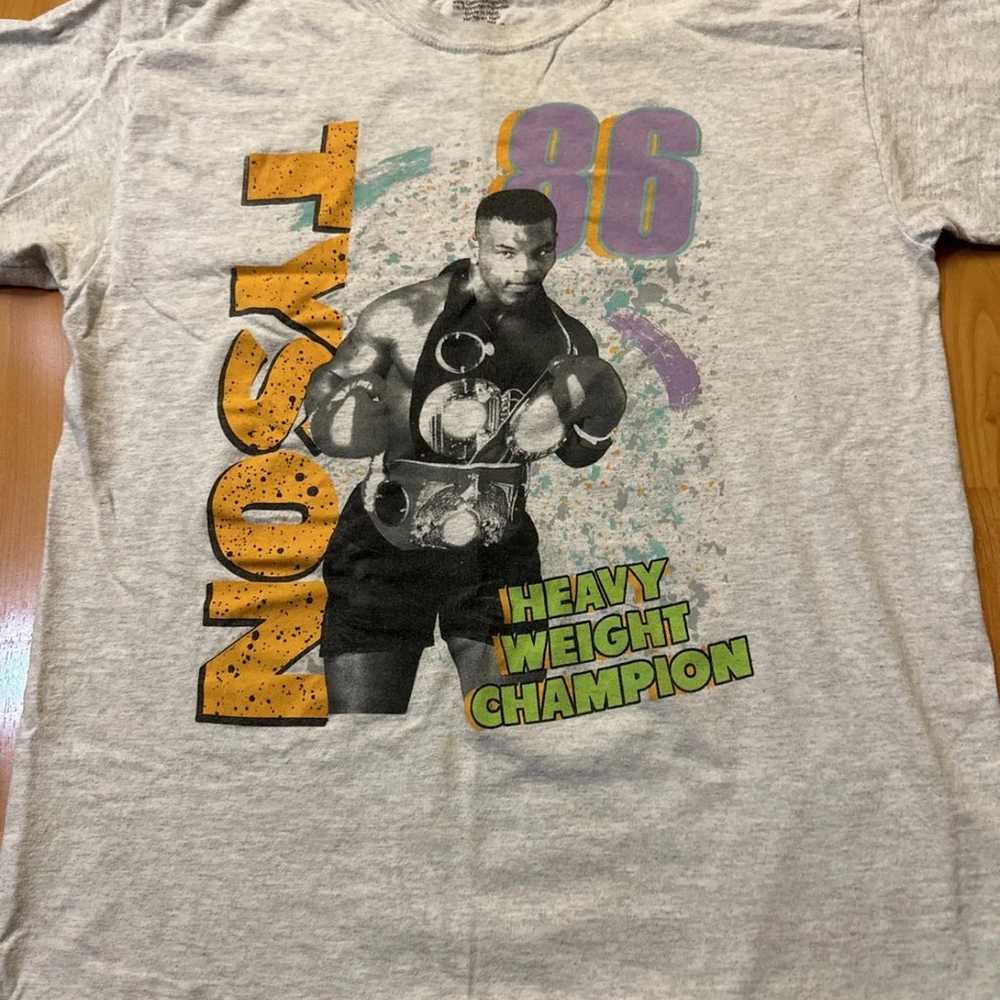 Mike Tyson Retro 1986 Boxing T Shirt Hall Of Fame… - image 2