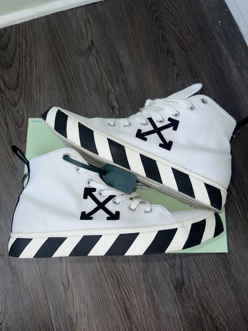 Off-White Off-White Vulcanized High Tops - image 1