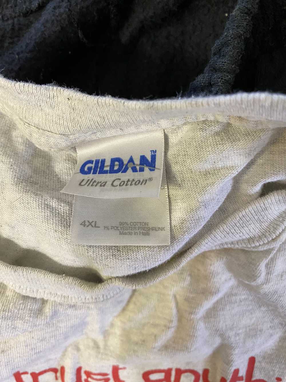 Gildan Men’s Grey 4XL Gildan Shirt - image 2
