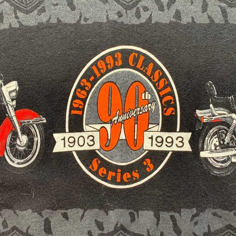Vtg 1993 Harley Davidson Classics Tshirt - image 5