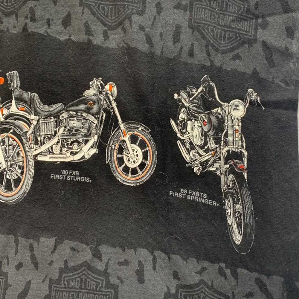 Vtg 1993 Harley Davidson Classics Tshirt - image 9