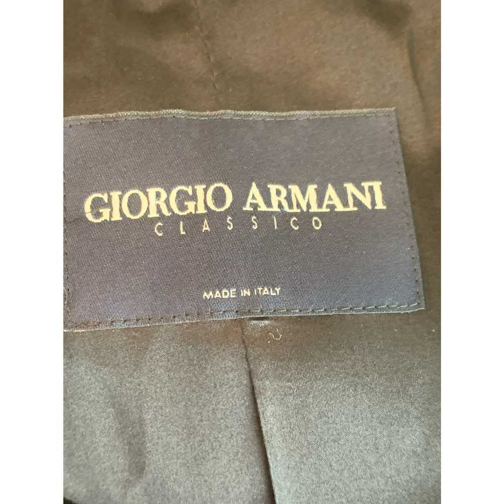 Giorgio Armani Giorgio Armani black hidden button… - image 4