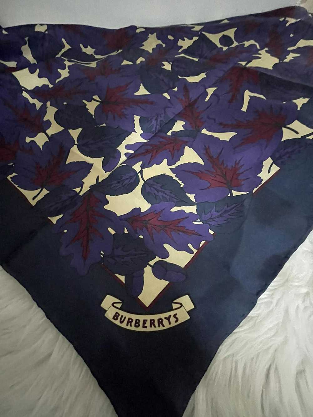 Burberry Burberry Silk Scarf - image 5