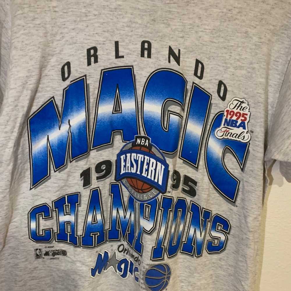Orlando Magic 1995 eastern Champions vintage shirt - image 2