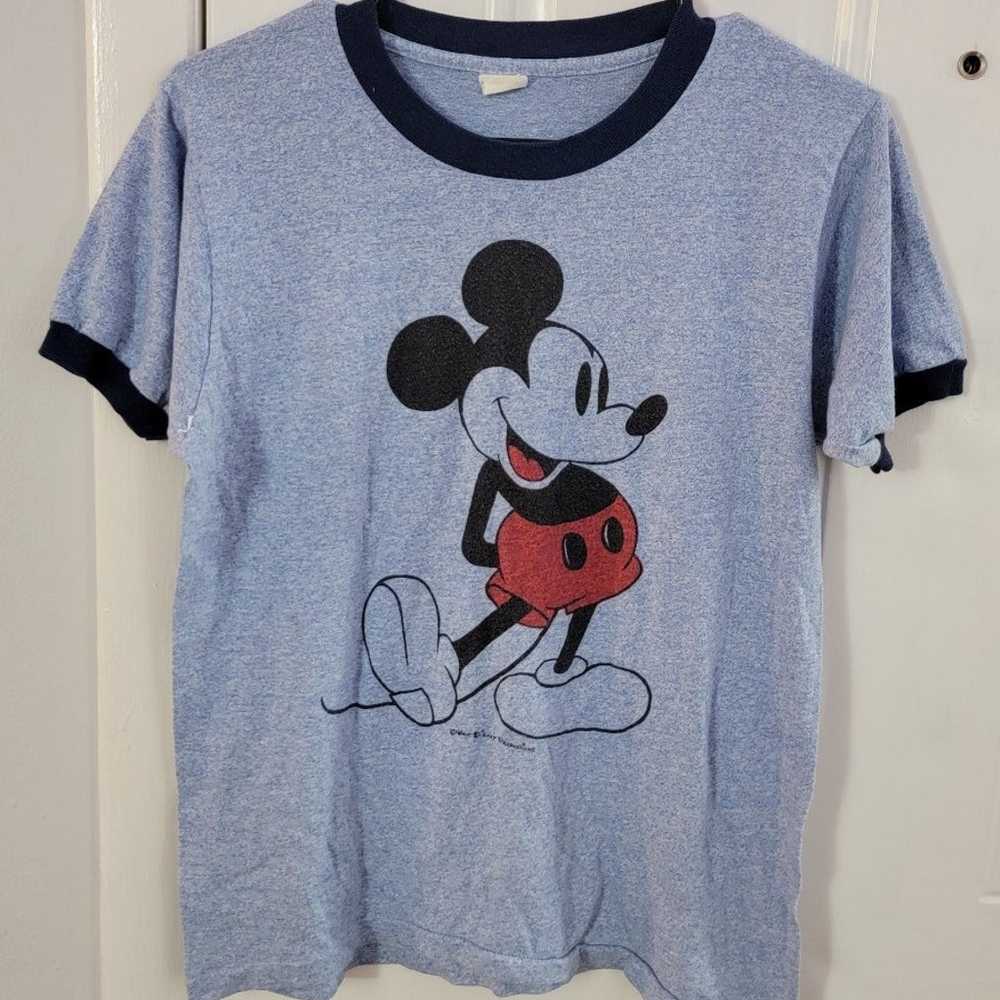 Vintage 70s 80s John Lennon Mickey Mouse shirt - Gem