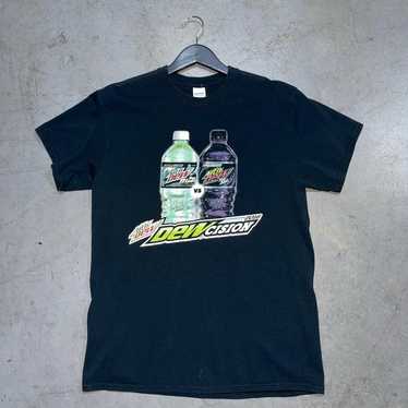 Mountain Dew Dewcision Graphic T-Shirt. Size Medium - Gem