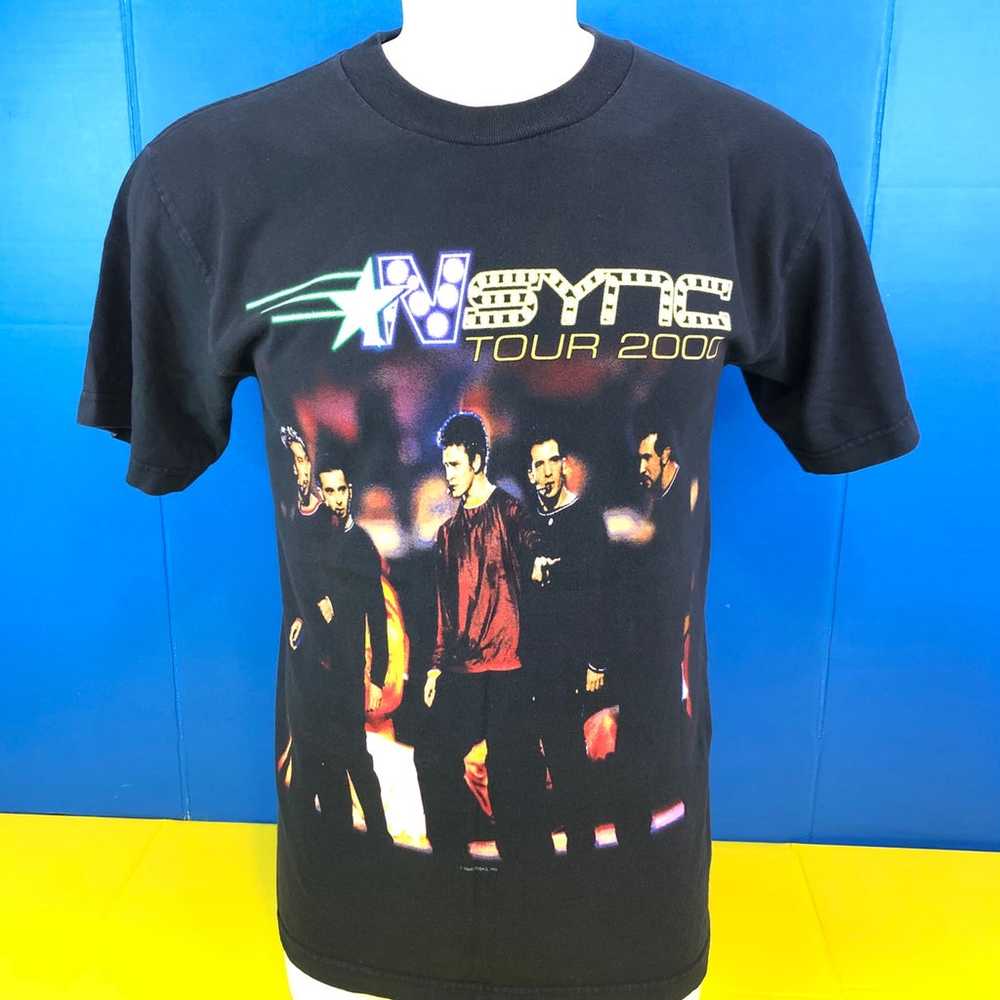 Vintage NSYNC Tour 2000 Double Sided Concert Band… - image 2