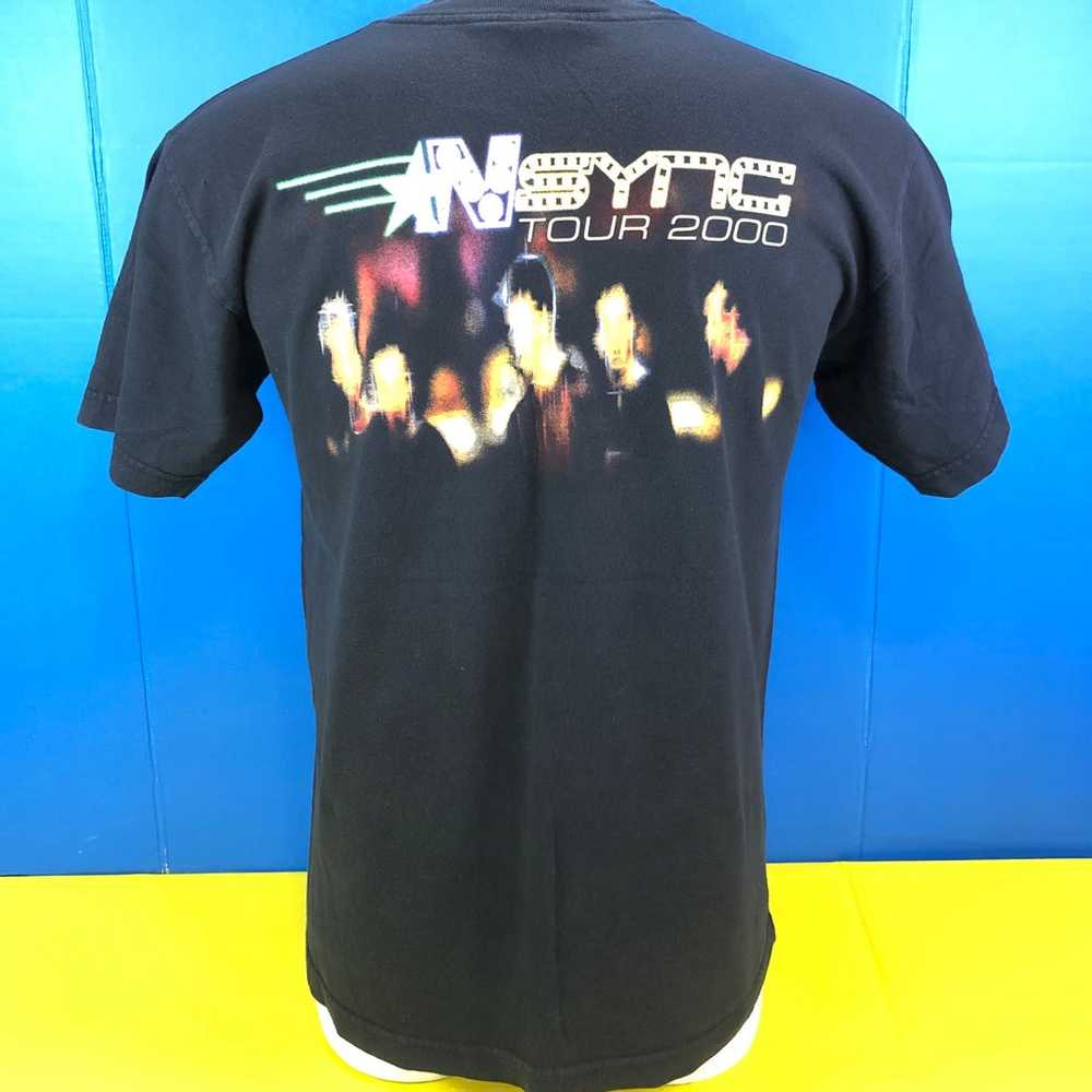 Vintage NSYNC Tour 2000 Double Sided Concert Band… - image 3